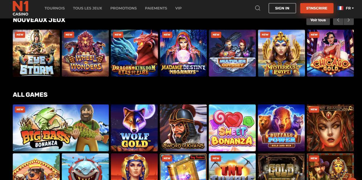 n1 casino en ligne