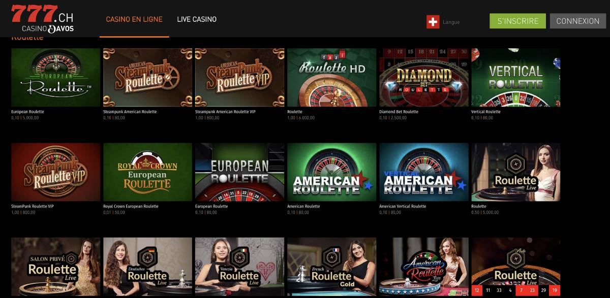 online roulette
