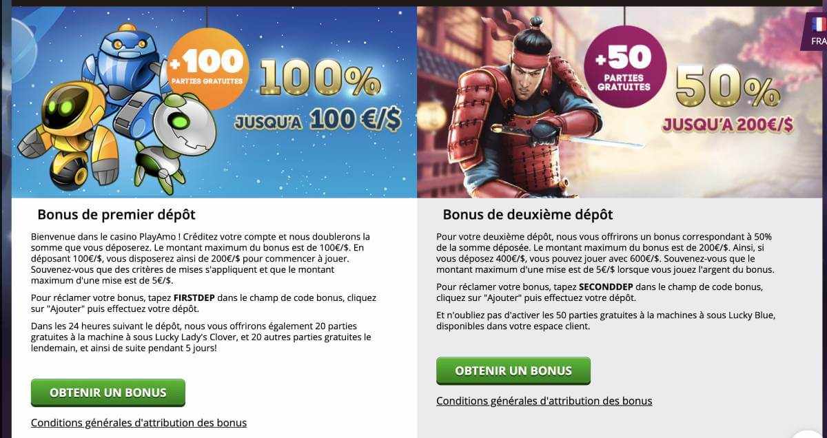 welcome bonus